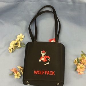 NC State Wolfpack Embroidered Purse